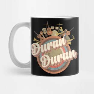 Music Tour Vintage Retro // Duran Duran Mug